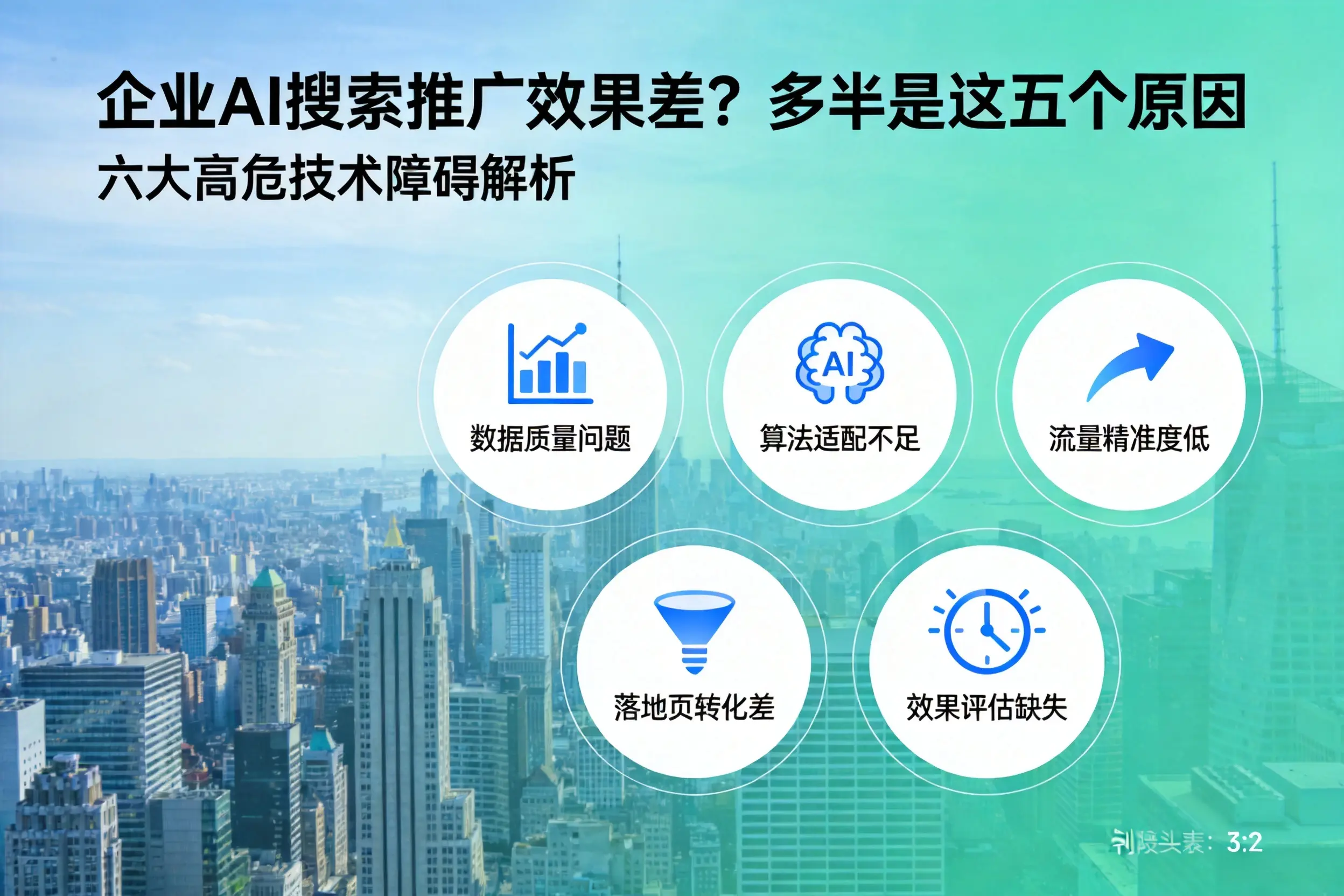 华池企业AI搜索推广效果差?多半是这五个原因